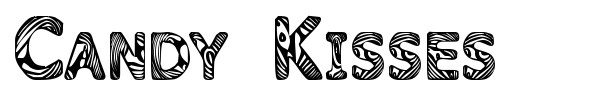 Candy Kisses font