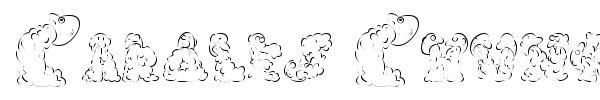 Caroles Chunk font
