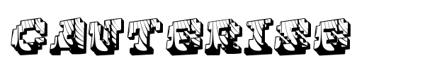Cauterise font