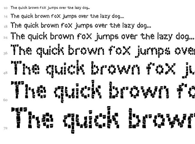 Ceramic font waterfall