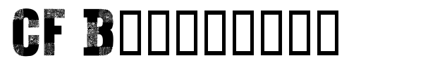 CF Bucherons font