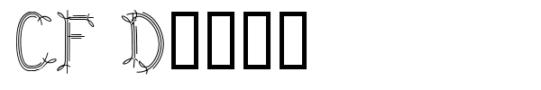 CF Dwarf font