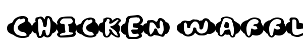Chicken Waffles font