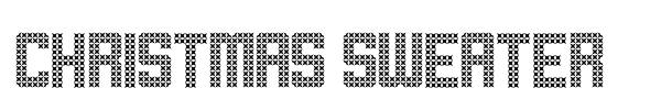 Christmas Sweater font