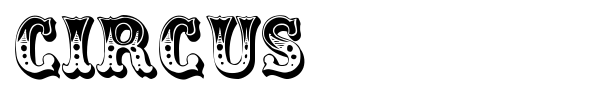 Circus font