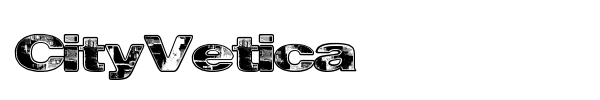 CityVetica font preview