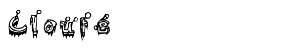 Clout? font