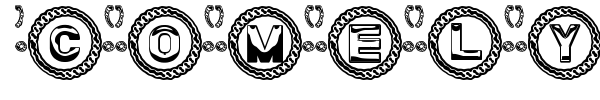 Comely St font