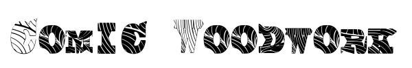 Comic Woodwork font