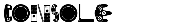 Console font