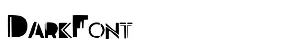 DarkFont font