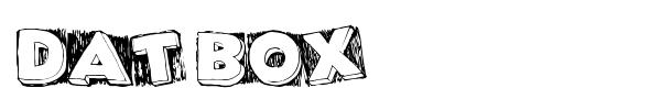 Dat Box font