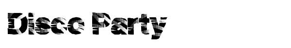 Disco Party font