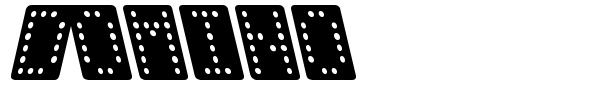 Domino font preview
