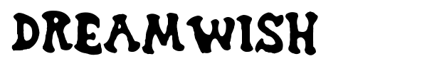 Dreamwish font preview