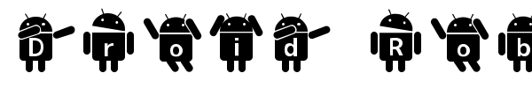 Droid Robot font
