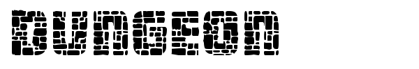 Dungeon font