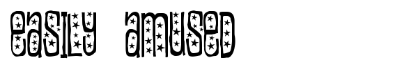 Easily Amused font