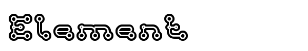 Element font preview