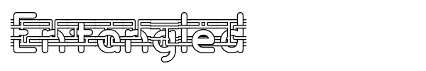 Entangled font preview