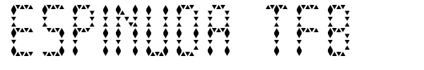 Espinuda TFB font