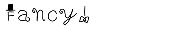 Fancy! font