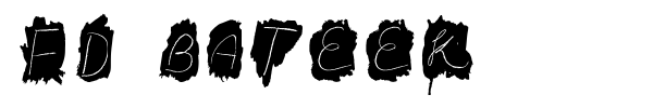 FD Bateek font