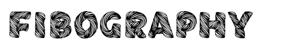 Fibography font