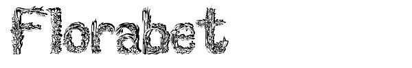 Florabet font