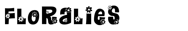 Floralies font