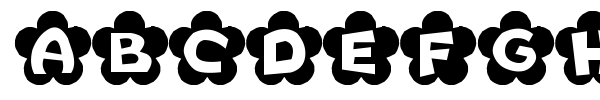 Flower font preview