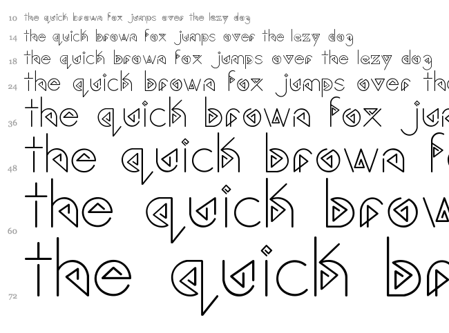 Gardyn font waterfall