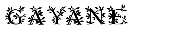 Gayane font