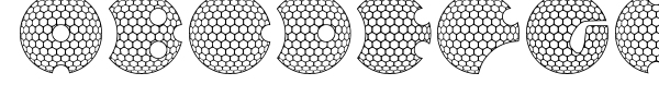 Golfabet font
