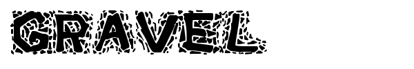 Gravel font