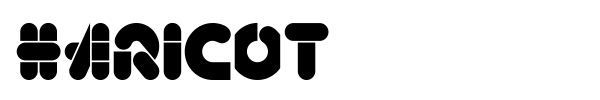 Haricot font
