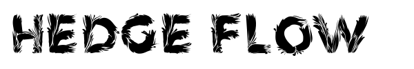 Hedge Flow font
