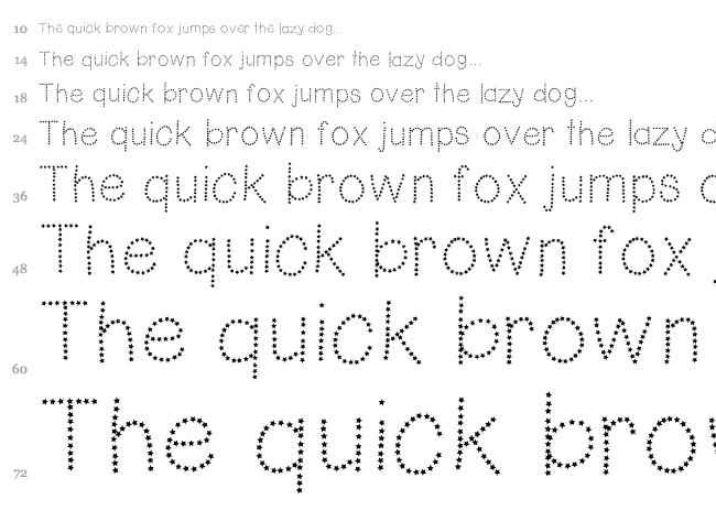 Hello Fireworks font waterfall