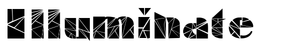 Illuminate font