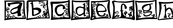 Indezonefont - creative font