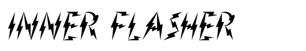 Inner Flasher font preview