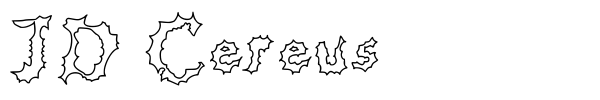 JD Cereus font