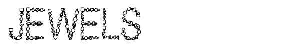 Jewels font