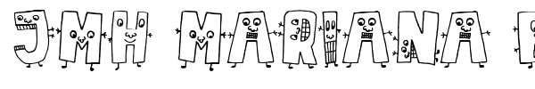 JMH Mariana Blanca font