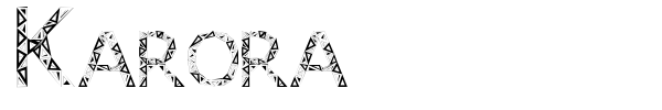 Karora font