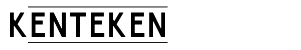 Kenteken font