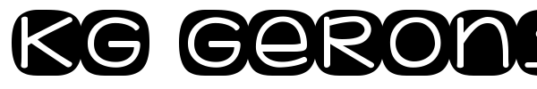 KG Geronimo Blocks font