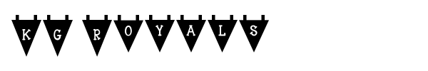 KG Royals font