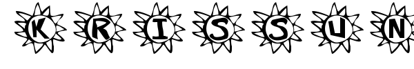 Krissun font