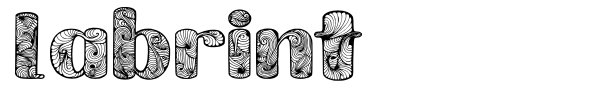 Labrint font preview